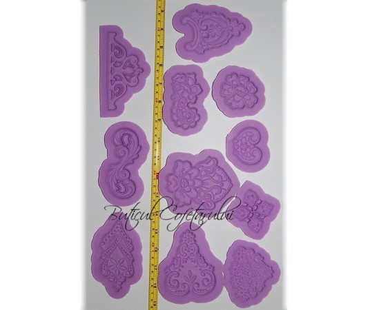 Set dantele si bordura ornare tort