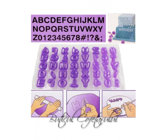 Set decupatoare litere si cifre 