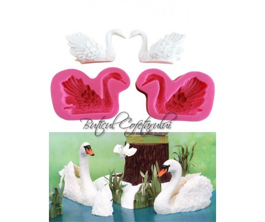 Set mulaje lebede pereche