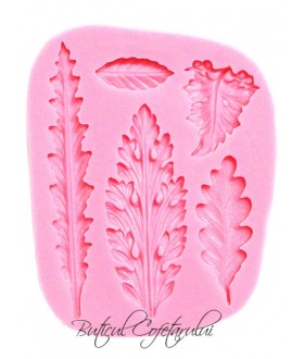 Mulaj silicon frunze decorative