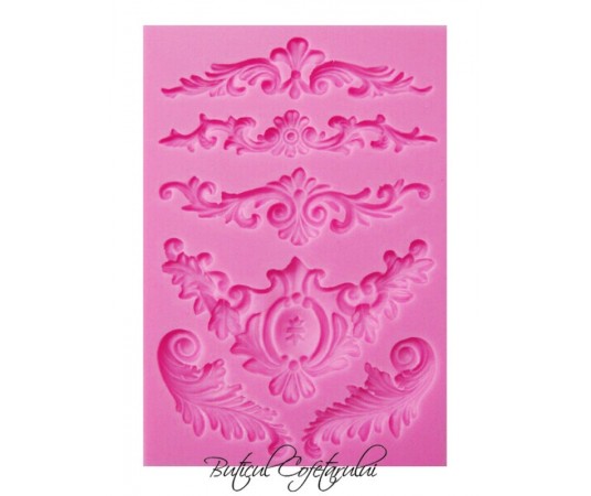 Mulaj silicon ornamente fondant