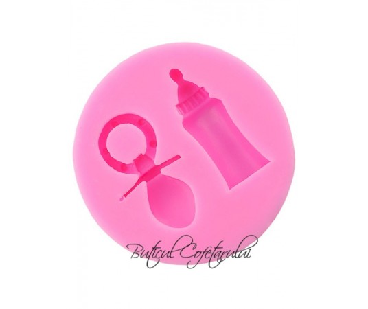 Mulaj silicon forma biberon si suzeta