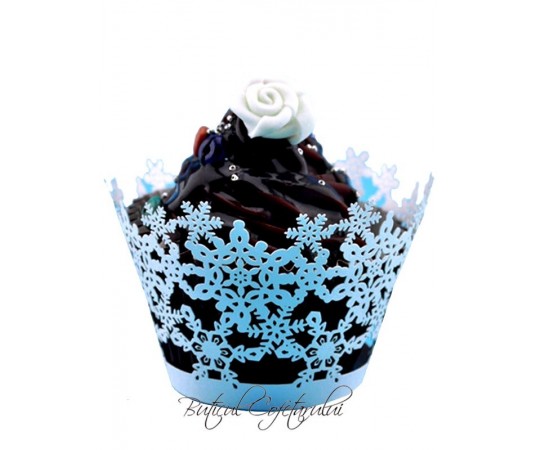 Chese decorative fulgi de nea