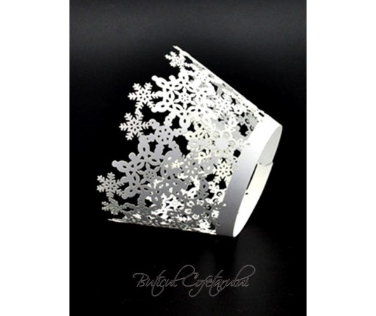 Chese decorative fulgi de nea