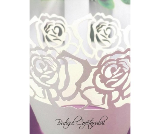 Chese decorative briose cu trandafiri