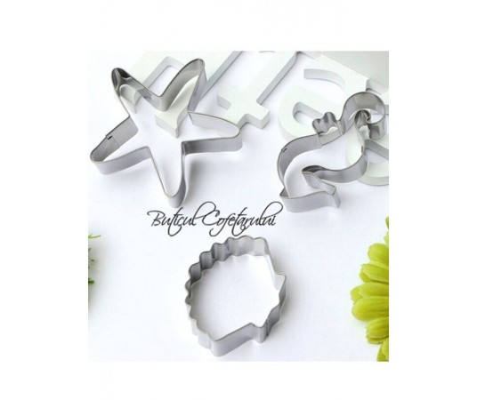 Decupatoare plastic forme diverse marine