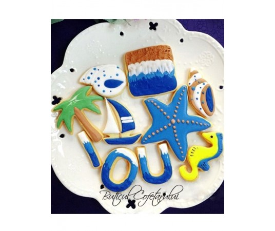 Decupatoare plastic forme diverse marine