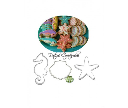 Decupatoare plastic forme diverse marine