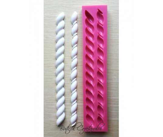 Mulaj silicon snururi rasucite