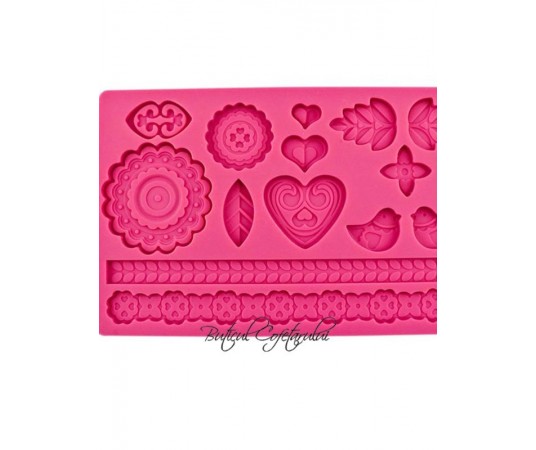 Mulaj silicon fondant elemente decor