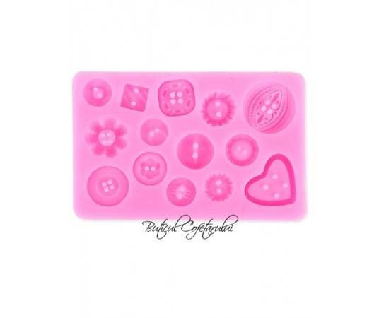 Mulaj  silicon forme nasturi