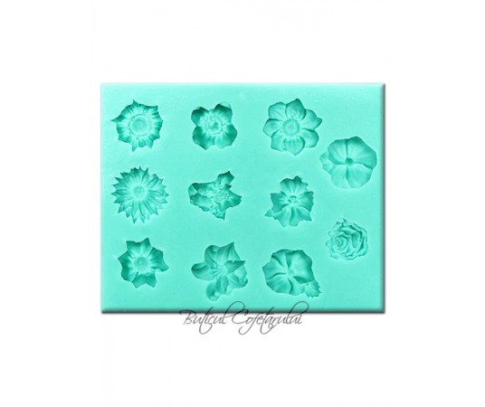 Mulaj silicon forme flori martipan