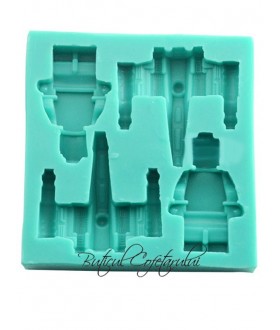 Mulaj silicon jucarii lego fondant