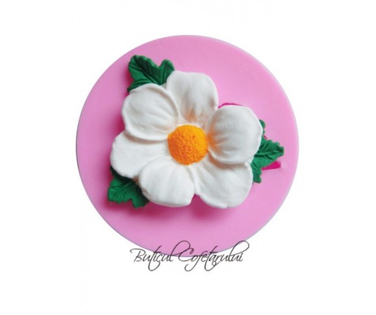 Mulaj silicon forma floare cu frunze