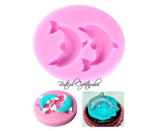 Mulaj silicon forma delfini