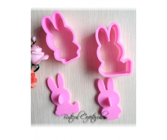 Decupatoare din plastic iepurasi