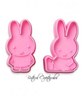 Decupatoare din plastic iepurasi