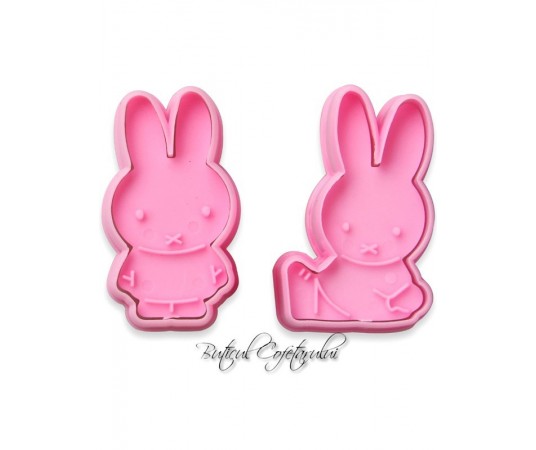 Decupatoare din plastic iepurasi