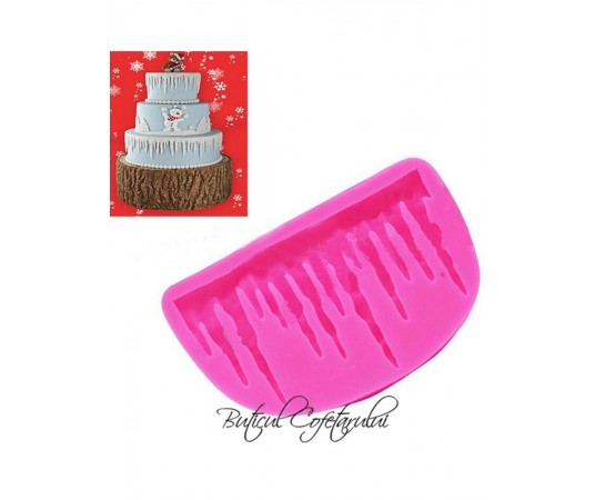 Mulaj silicon bordura gheata