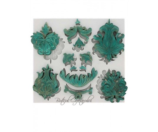 Mulaj silicon dantela elemente baroc