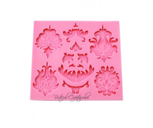 Mulaj silicon dantela elemente baroc