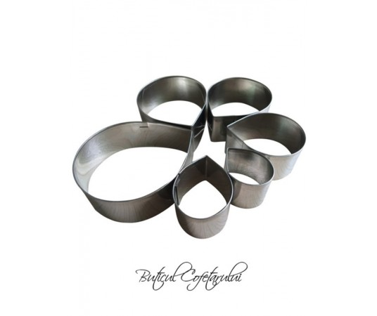 Decupatoare petale trandafir