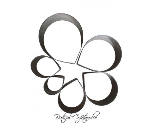 Decupatoare petale trandafir