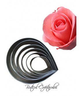 Decupatoare petale trandafir