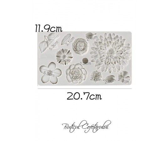 Mulaj flori mixte 12 cavitati