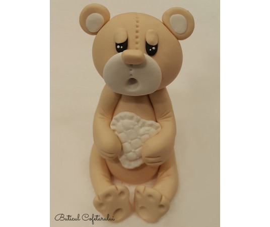 Figurina ursulet cu inima