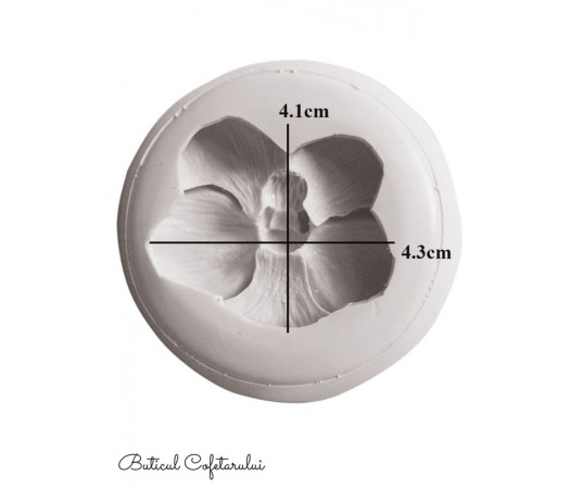 Mulaj silicon floare orhidee 3