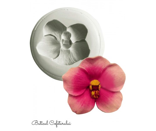 Mulaj silicon floare orhidee 3