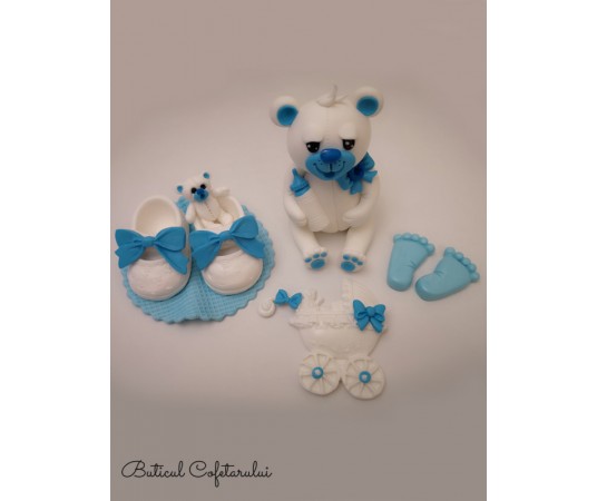 Figurine botez baietel