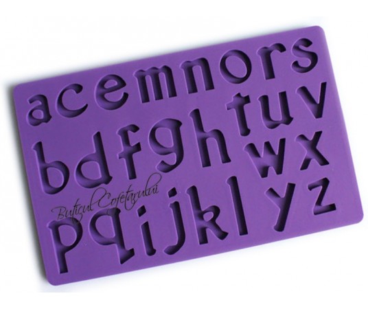 Mulaj alfabet litere mici