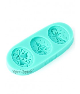 Mulaj medalion forme Craciun