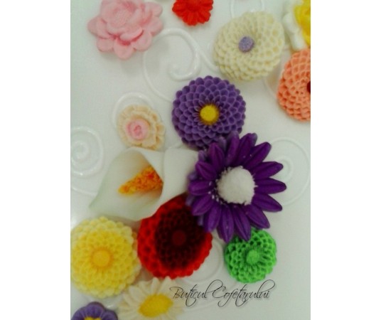 Mulaj silicon floare tufanica