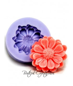 Mulaj silicon floare margareta