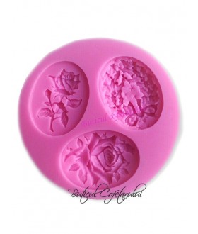 Mulaj silicon brosa trandafiri