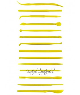 Set ustensile modelare fondant detalii fine