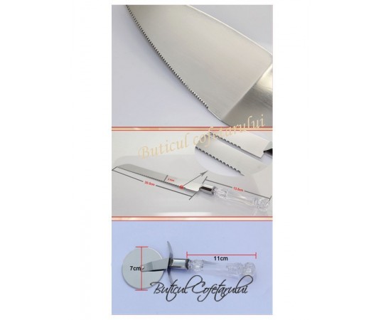 Set ustensile ornare tort