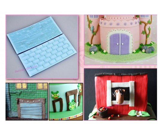 Matrite textura lemn si caramida