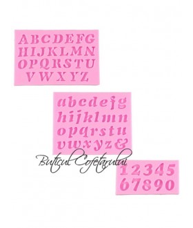 Mulaj silicon litere si cifre